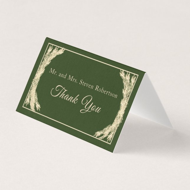 Cartões de agradecimentos Casamento no inverno cat (Frente)