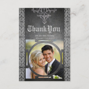 Cartões de agradecimentos Celta Medieval De Casame