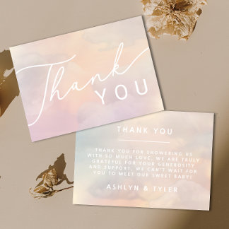 Cartões de agradecimentos Cloud 9 Heaven