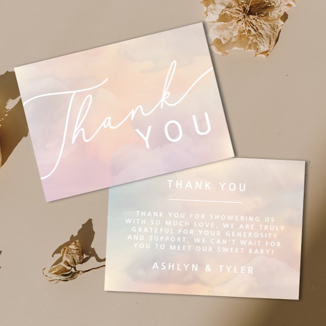 Cartões de agradecimentos Cloud 9 Heaven (Criador carregado)