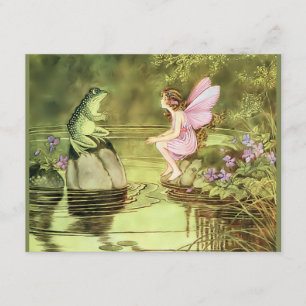 Cartões de agradecimentos com Fada e Sapo