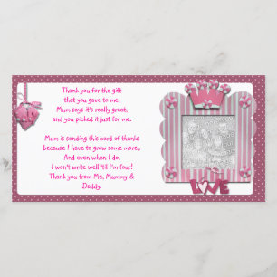 Cartões de agradecimentos cor-de-rosa do quadro do