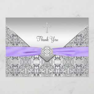 Cartões de agradecimentos cristãos elegantes