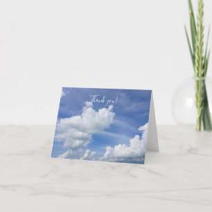 Cartões de agradecimentos Cumulus Puffs