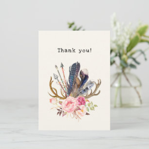 Cartões de agradecimentos customizáveis do design