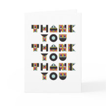 Cartões de agradecimentos da Caixa de Joias