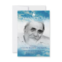 cartões de agradecimentos da família de fotos do c