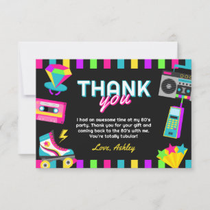 Cartões de agradecimentos da Festa de aniversário 