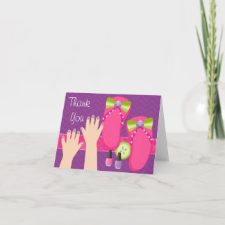 Cartões de agradecimentos da festa de aniversário