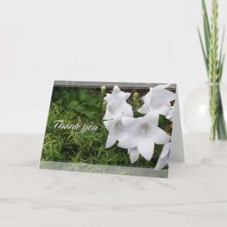 Cartões de agradecimentos da flor de balão