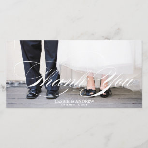 Cartões de agradecimentos da foto