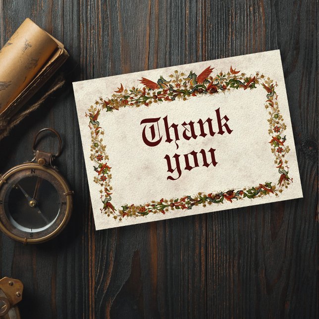 Cartões de agradecimentos da Idade Média Medieval (Criador carregado)