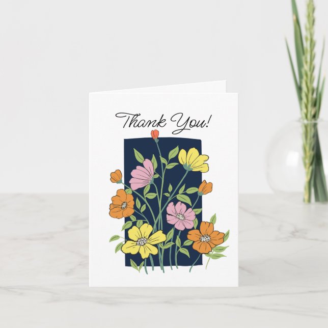 Cartões de agradecimentos da ventoinha (Frente)