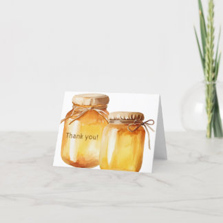 Cartões de agradecimentos De Abelhas Amigável