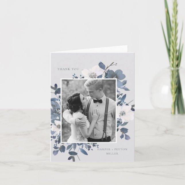 Cartões de agradecimentos De Amor De Jardim (Frente)