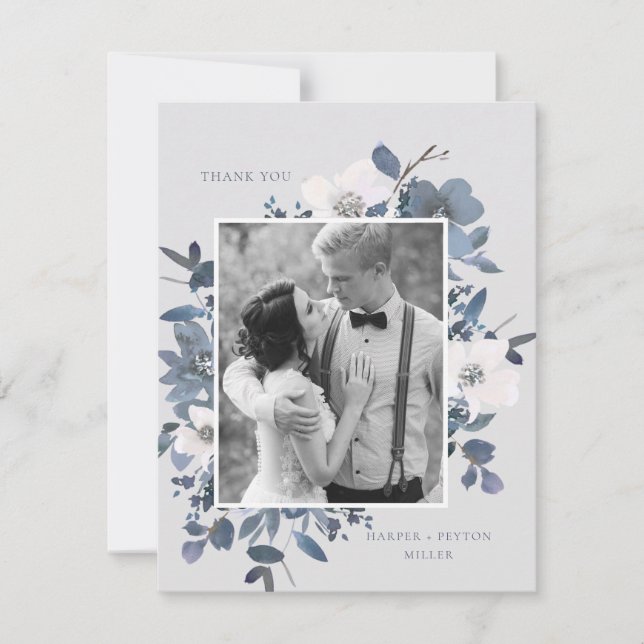 Cartões de agradecimentos De Amor De Jardim (Frente)