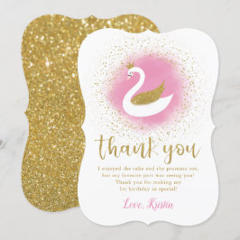 Cartões de agradecimentos de aniversário da Prince