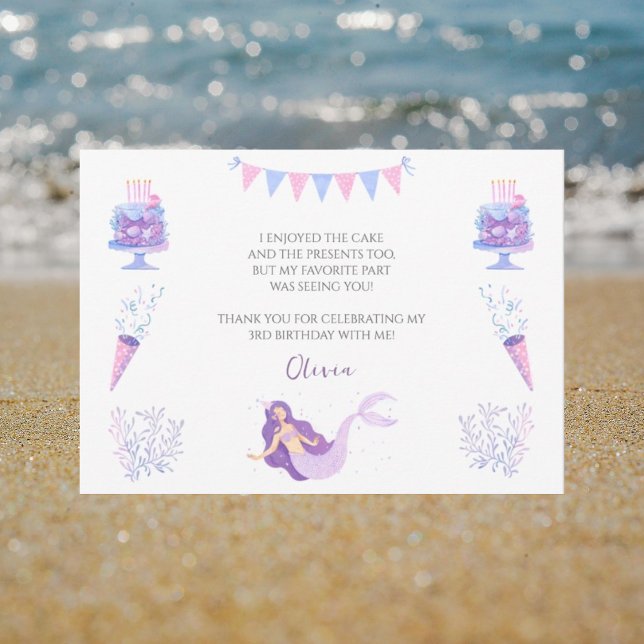 Cartões de agradecimentos de Aniversário das Roxas (Criador carregado)