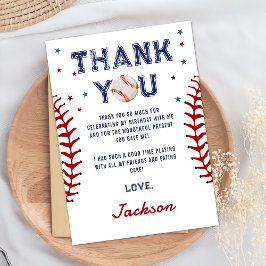Cartões de agradecimentos de aniversário de beiseb