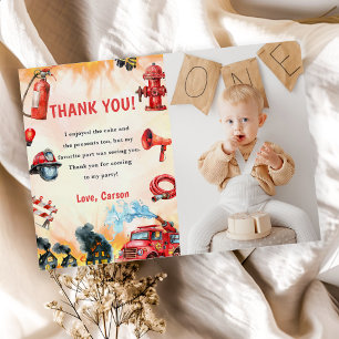 Cartões de agradecimentos de Aniversário do Bombei