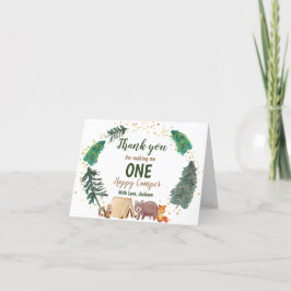 Cartões de agradecimentos de Aniversário do Camper