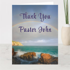 Cartões de agradecimentos de Apreciação do Pastor