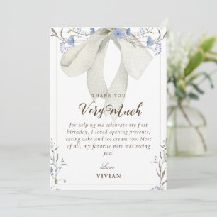 Cartões de agradecimentos de Arco de coquetes Eleg