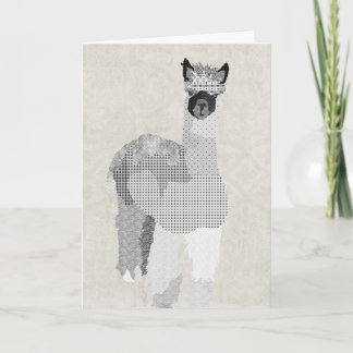 Cartões de agradecimentos de Arte Alpaca