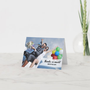 Cartões de agradecimentos de Banner doce