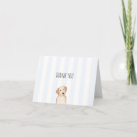 Cartões de agradecimentos de Cães - Coleção Pawy d