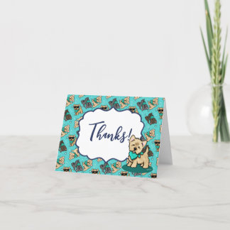 Cartões de agradecimentos de Cairn Terrier