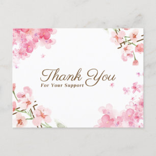 "Cartões de agradecimentos de Cartão Postal Padrão