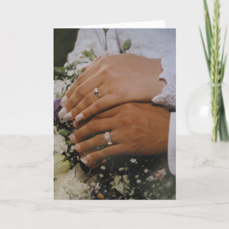 Cartões de agradecimentos de casamento