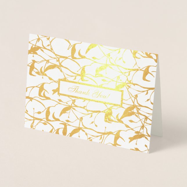 Cartões de agradecimentos de casamento (Frente)