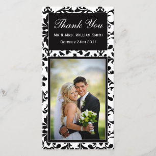 Cartões de agradecimentos de casamento