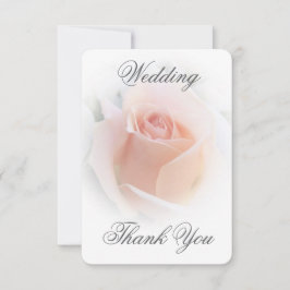 Cartões de agradecimentos De Casamento Cada Rosebu