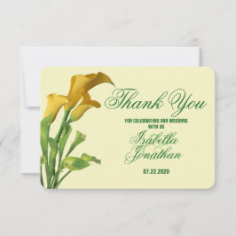 Cartões de agradecimentos de Casamento Charming Ca