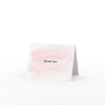 Cartões de agradecimentos De Casamento De Cores De