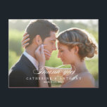 Cartões de agradecimentos de Casamento de Elegânci<br><div class="desc">Enviar o seu bilhete de agradecimento será uma brisa com este obrigado de chic e na moda,  seu cartão postal. Disponível também em outras cores e como cartões dobrados. Design © berryberrysweet.com 
 
 Você também pode gostar:</div>