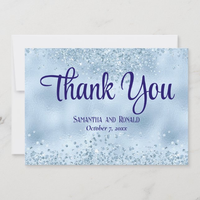 Cartões de agradecimentos de Casamento de Folhas A (Frente)