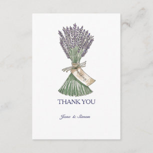 Cartões de agradecimentos de Casamento de Jardim d