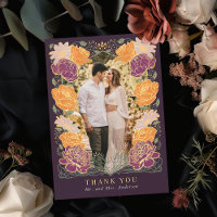 Cartões de agradecimentos de Casamento de Jardim E