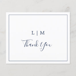 Cartões de agradecimentos de Casamento de Marinho 