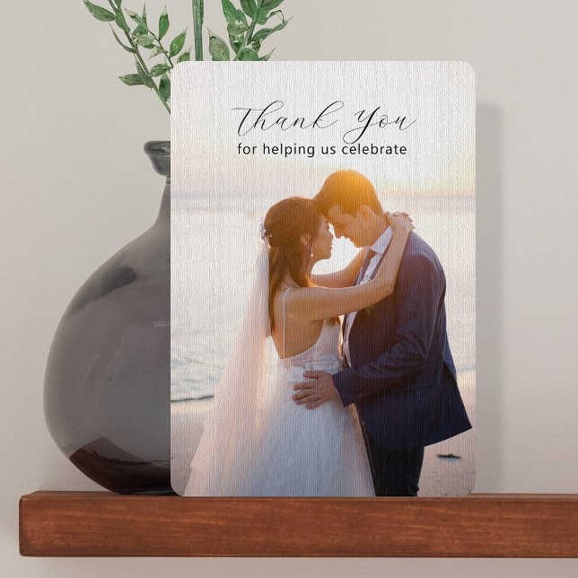 Cartões de agradecimentos de Casamento de Modelo d (Criador carregado)