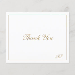 Cartões de agradecimentos de Casamento de Orçament