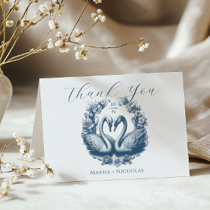 Cartões de agradecimentos de Casamento do Lago Dus
