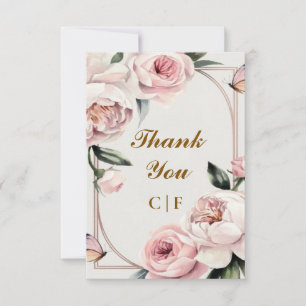 Cartões de agradecimentos de Casamento Personaliza