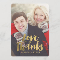 Cartões de agradecimentos de Casamento Promessa Br