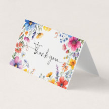 Cartões de agradecimentos de Chá de fraldas das Fl