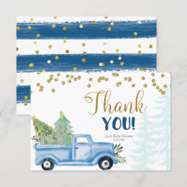 Cartões de agradecimentos de Chá de fraldas de Cam